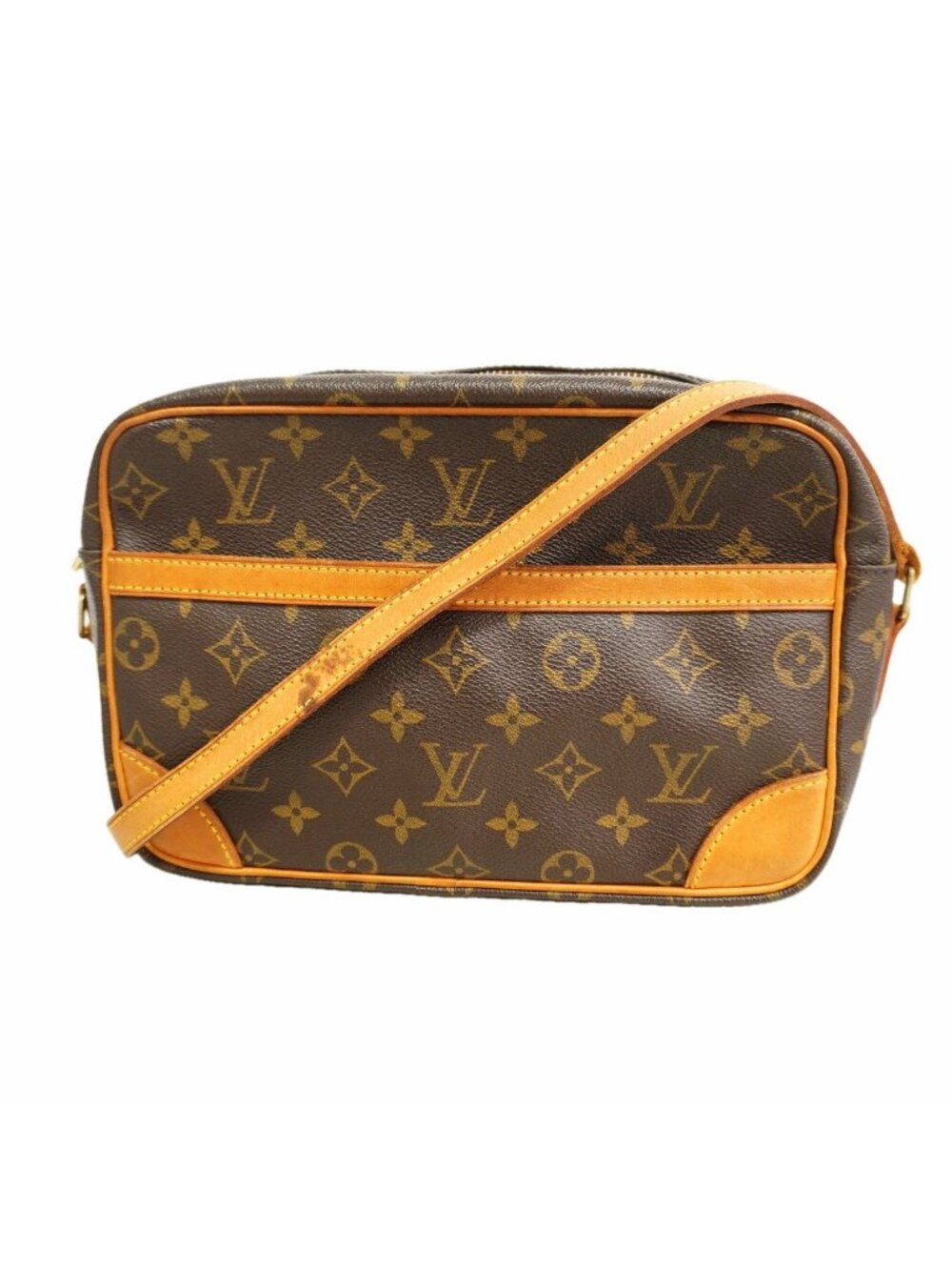 Louis Vuitton Shoulder Bag Monogram Trocadero 27 Brown